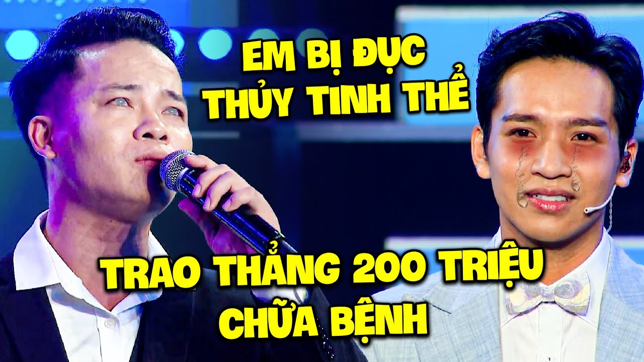 Thí sinh ĐỤC THỦY TINH THỂ vừa cất giọng GK KHÓC NGHẸN TRAO THẲNG 200 TRIỆU vì GIỌNG QUÁ XÚC ĐỘNG