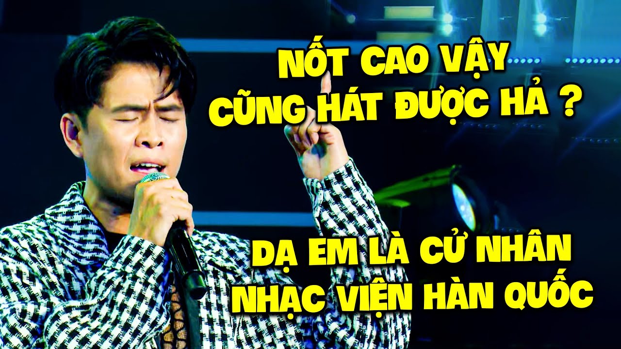 Cử Nhân Nhạc Viện Hàn Quốc "EM HÁT VUI THÔI" khiến GK CHOÁNG NGỢP vì LÊN NỐT CAO CHÓT VÓT