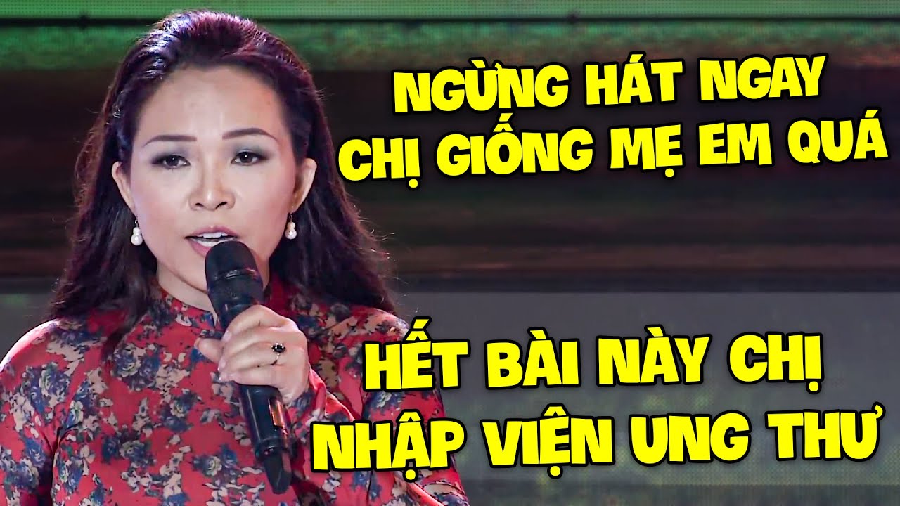 Trấn Thành CẤM HÁT thí sinh vì "HÁT QUÁ GIỐNG MẸ" bỗng thí sinh KHÓC NỨC NỞ "LÁT CHỊ VÀO VIỆN RỒI"