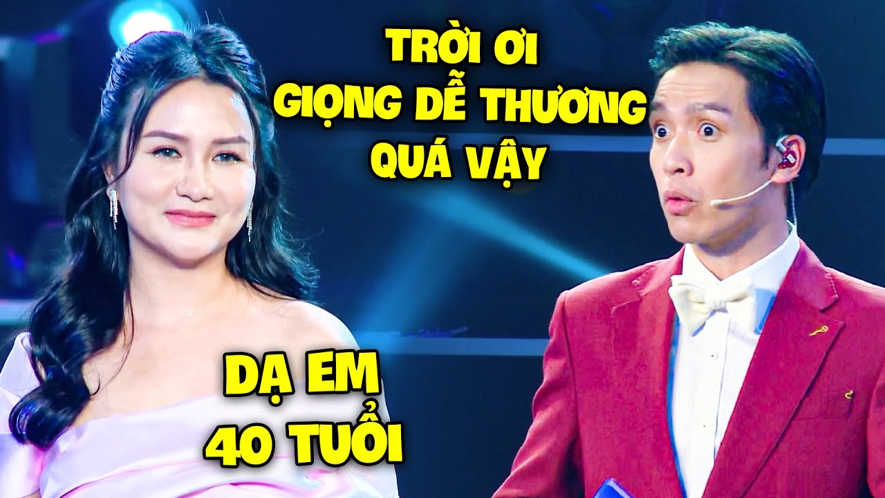 Thí sinh giọng SIÊU DỄ THƯƠNG khiến GK NGẨN NGƠ vì "EM 40 TUỔI" | Song Ca Giấu Mặt