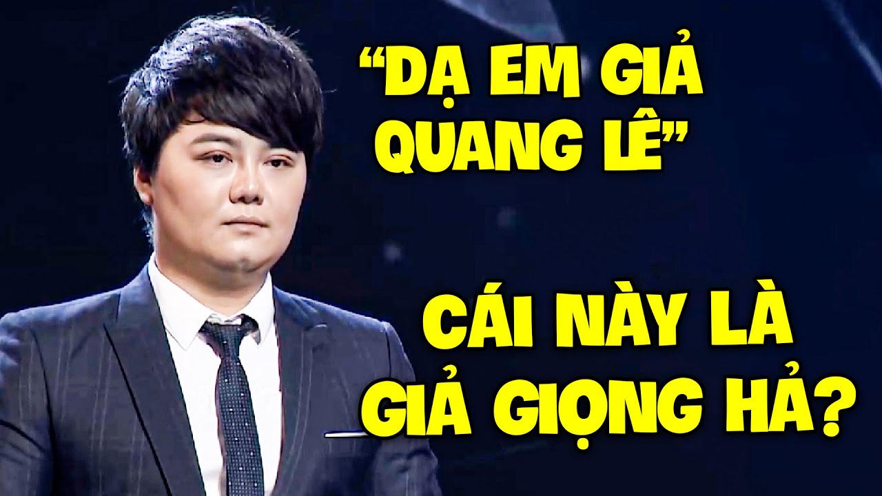 Thí sinh "BỊ CHỬI THẲNG" vì MANG MÁC giả giọng Quang Lê ai dè hát HAY HƠN BẢN GỐC | CA SĨ THẦN TƯỢNG