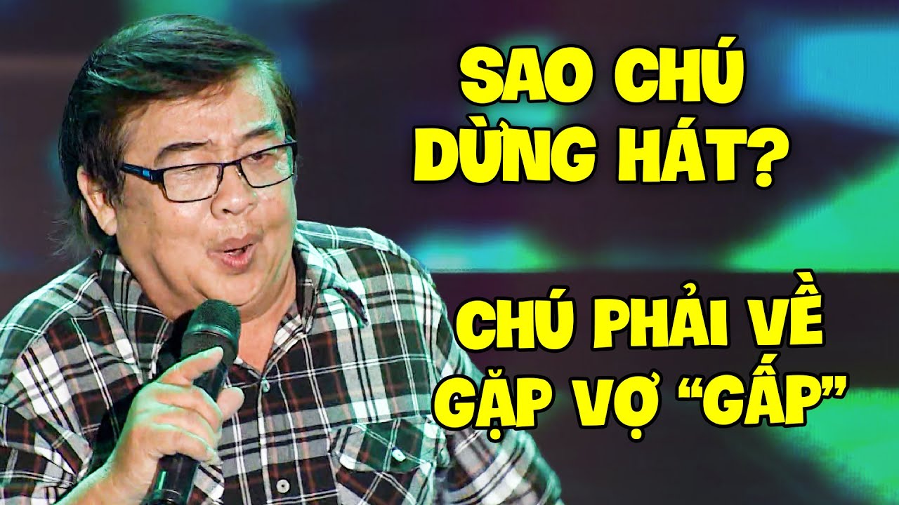 Ông Chú U60 DỪNG NGANG vòng thi chung kết để VỀ GẶP VỢ, cả khán đài NỨC NỞ  khi biết lý do | THVL