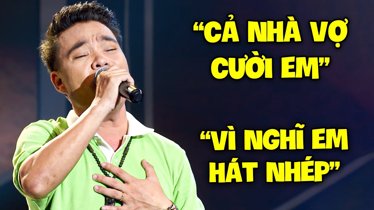 QUÁ BẤT NGỜ chàng trai ĐI THI ĐỂ RỬA NHỤC vì bị NHÀ VỢ CƯỜI DO TƯỞNG HÁT NHÉP 📑 CA SĨ THẦN TƯỢNG