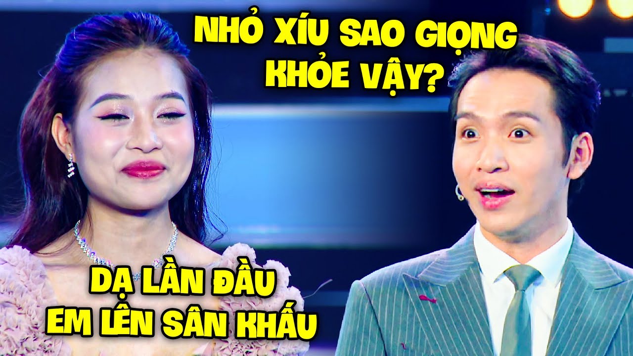 Thí sinh NHỎ XÍU GIỌNG CỰC KHỎE khiến khán đài CHẤN ĐỘNG vì LẦN ĐẦU LÊN SÂN KHẤU | SONG CA GIẤU MẶT