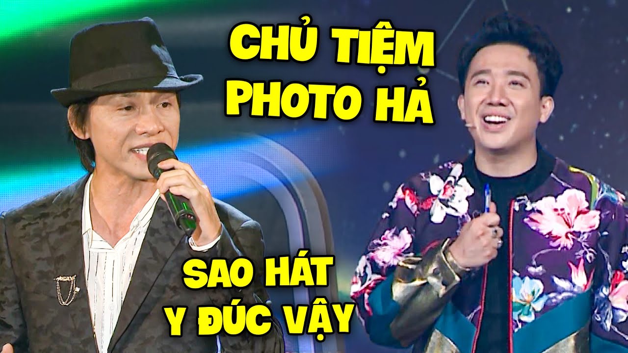 GIỌNG CA THÁI BÌNH vừa cất giọng Trấn Thành tưởng CHỦ TIỆM PHOTO vì HÁT Y ĐÚC TUẤN VŨ | THVL