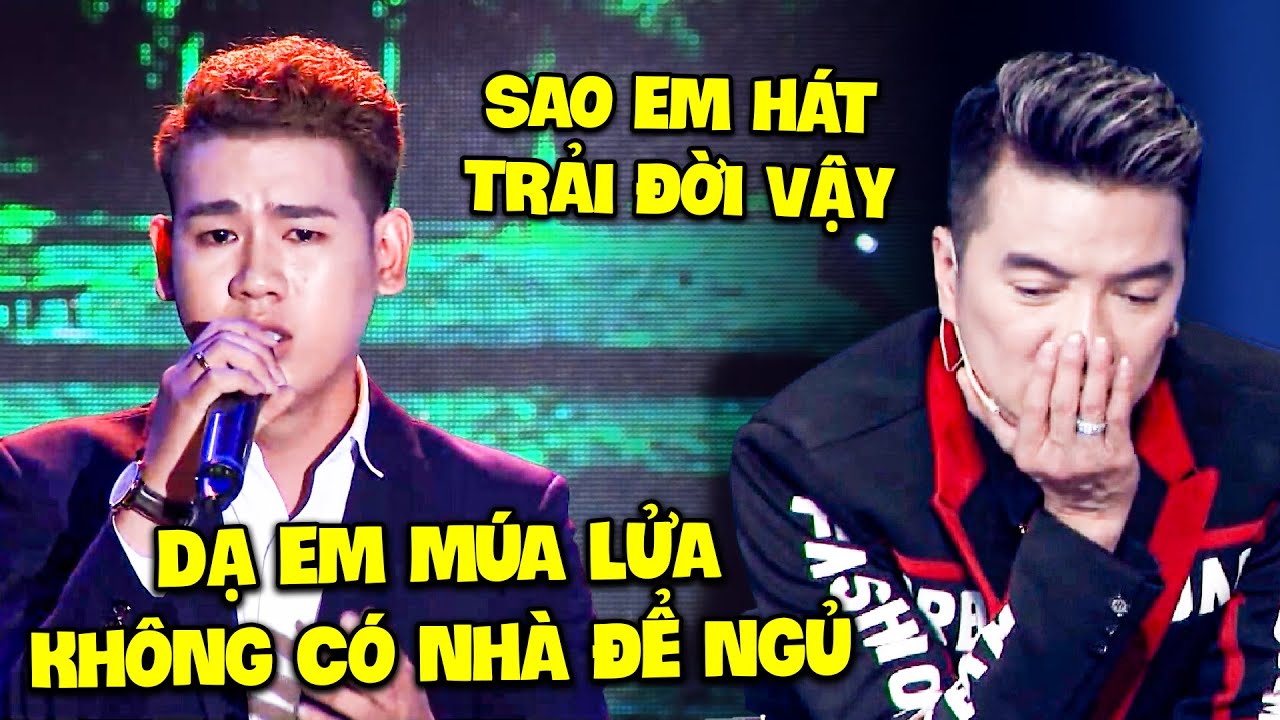 Đàm Vĩnh Hưng BẬT KHÓC vì thí sinh GIỌNG QUÁ TRẢI ĐỜI "EM MÚA LỬA NGỦ GẦM CẦU" | Tuyệt Đỉnh Song Ca