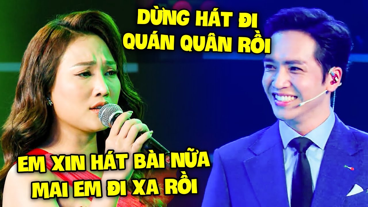 QUÁ XÚC ĐỘNG thí sinh XIN HÁT BÀI NỮA dù ĐẬU QUÁN QUÂN vì MAI EM ĐI XA RỒI khiến khán đài CHẾT LẶNG