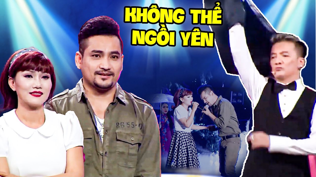 Đàm Vĩnh Hưng CỞI ĐỒ QUẨY CỰC NHIỆT trước màn song ca "HAY KHÔNG THỂ NGỒI YÊN" 📑 TUYỆT ĐỈNH SONG CA