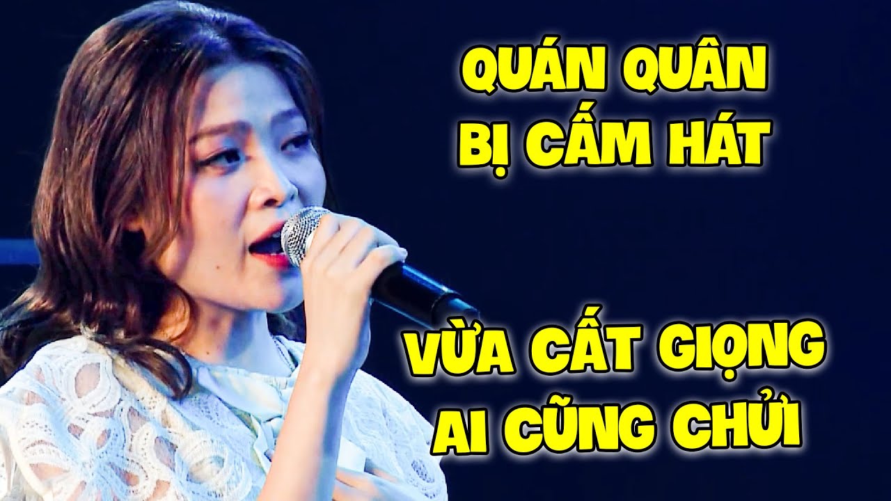 QUÁN QUÂN "EM HÁT AI CŨNG CHỬI EM" vừa cất giọng GK CŨNG LẮC ĐẦU vì QUÁ HAY | Song Ca Giấu Mặt