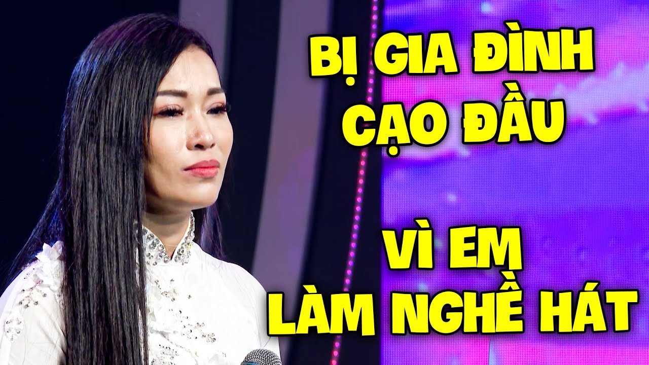 XÓT XA cô gái ĐỘI TÓC GIẢ ĐI THI hát như SẮP KHÓC vì một lí do ai cũng NGHẸN NGÀO | CA SĨ THẦN TƯỢNG