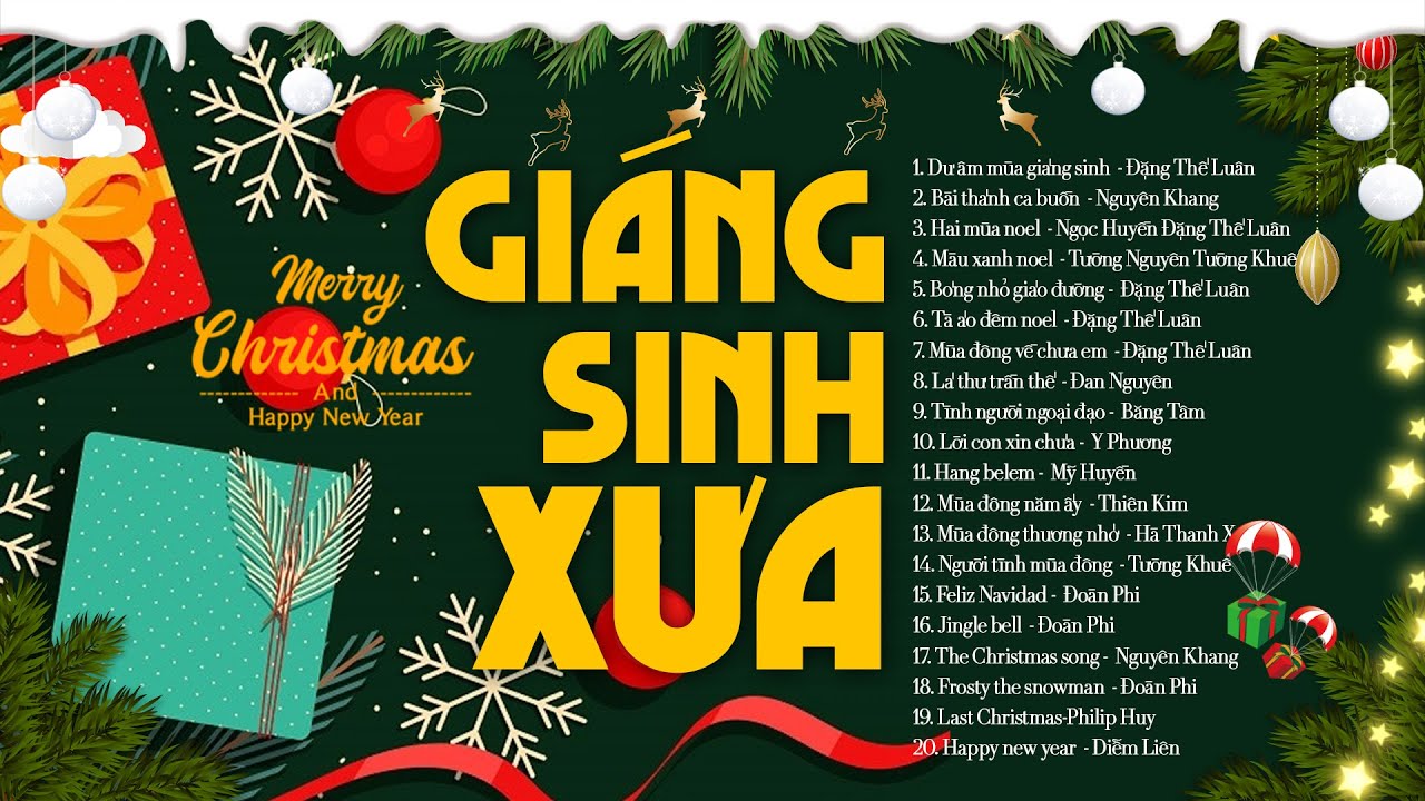 LK Nhạc Giáng Sinh Noel Xưa Hay Nhất | Dư Âm Mùa Giáng Sinh | Nhạc Noel Hải Ngoại Bất Hủ Kinh Điển