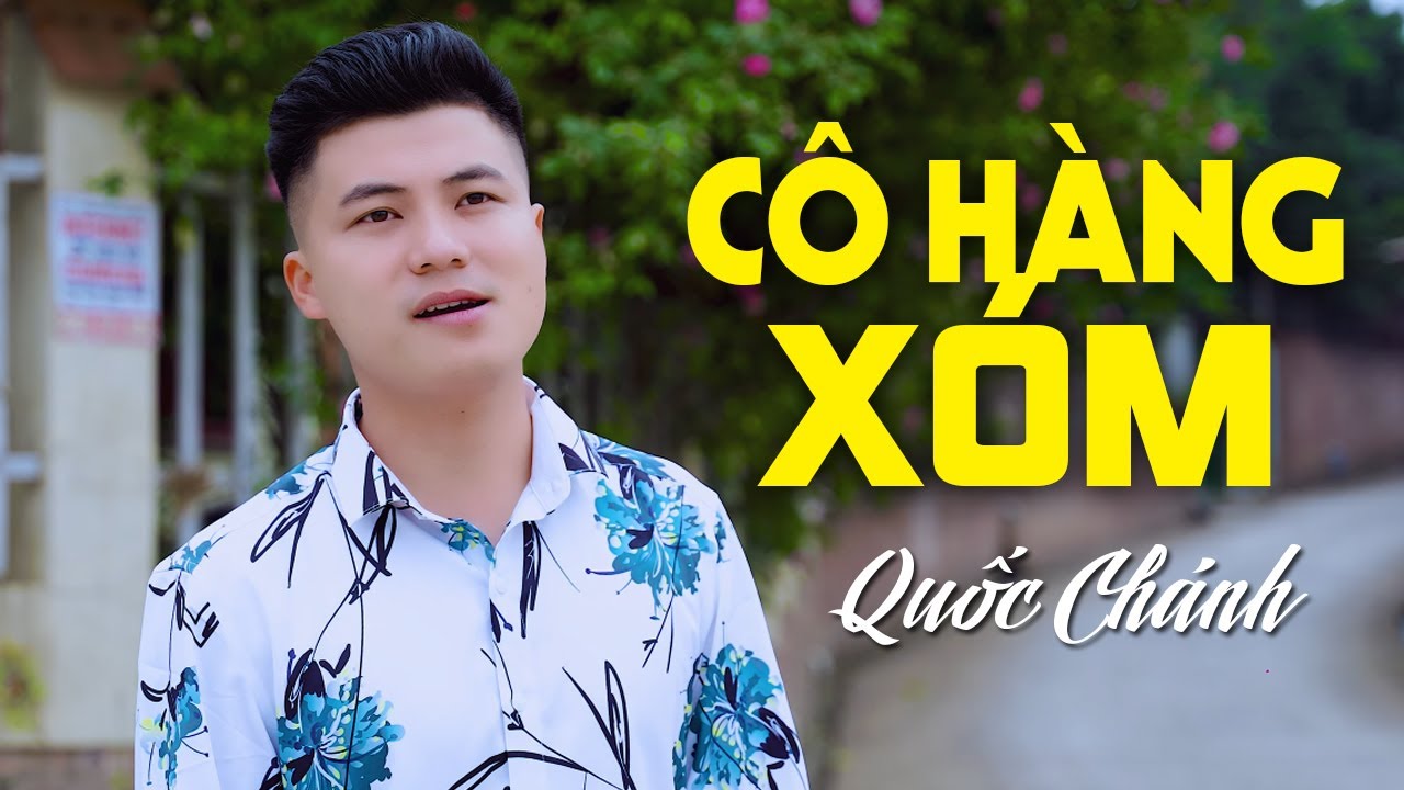 Cô Hàng Xóm - Quốc Chánh (MV 4K) Nhạc Vàng Xưa Dễ Ngủ Ngọt Lịm Tim