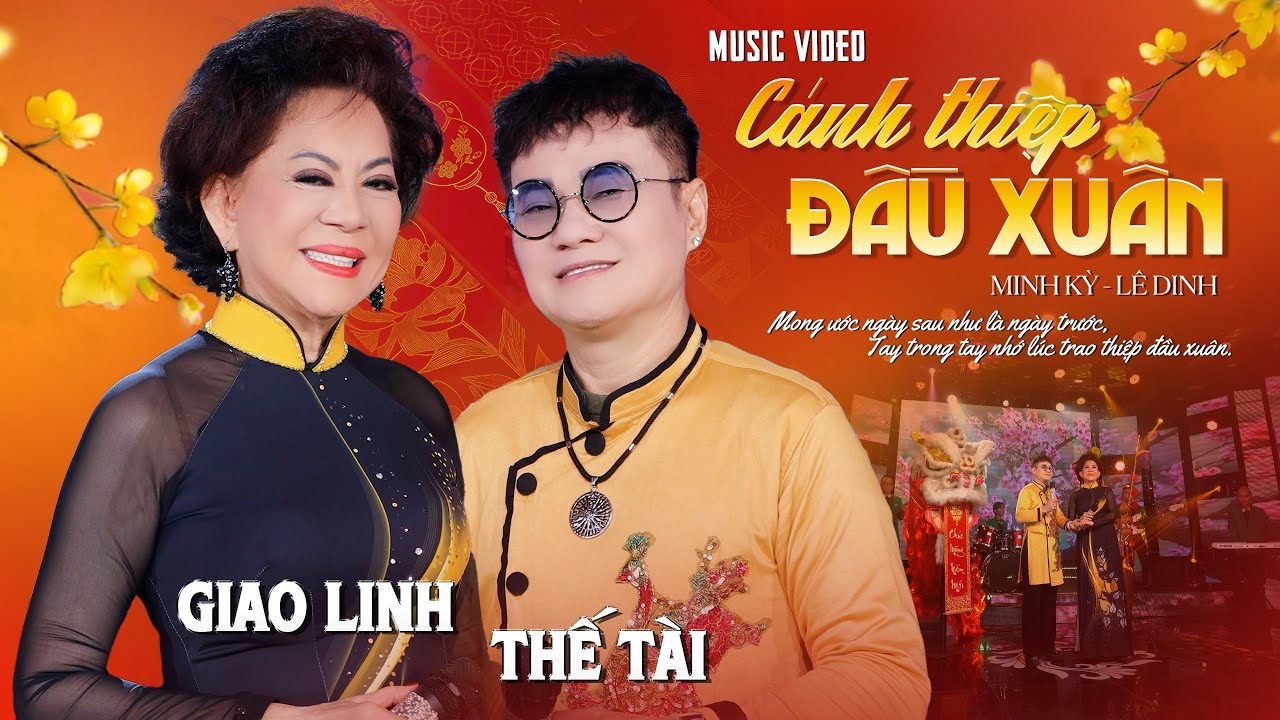 Cánh Thiệp Đầu Xuân - Thế Tài & Giao Linh | Nhạc Xuân Mới Nhất 2024