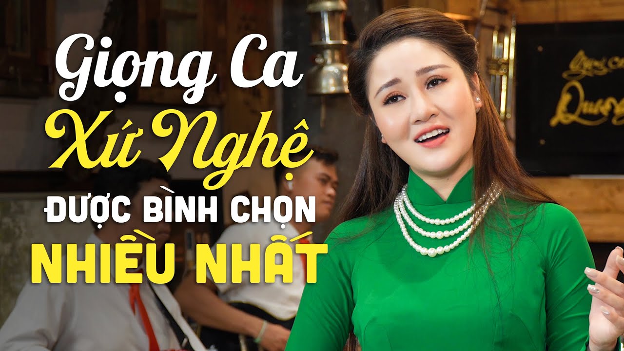 Giọng Ca Xứ Nghệ Được Bình Chọn Nhiều Nhất 2024 - Liên Khúc Dân Ca Xứ Nghệ Để Đời KHÔNG QUẢNG CÁO