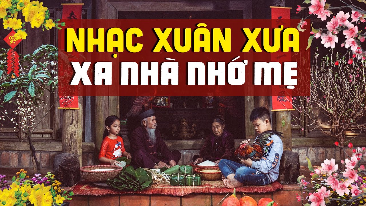 Nhạc Xuân Xưa Bị CẤM NGHE Vì Quá Buồn - Liên Khúc Nhạc Xuân Hải Ngoại Người Xa Quê Không Nên Nghe