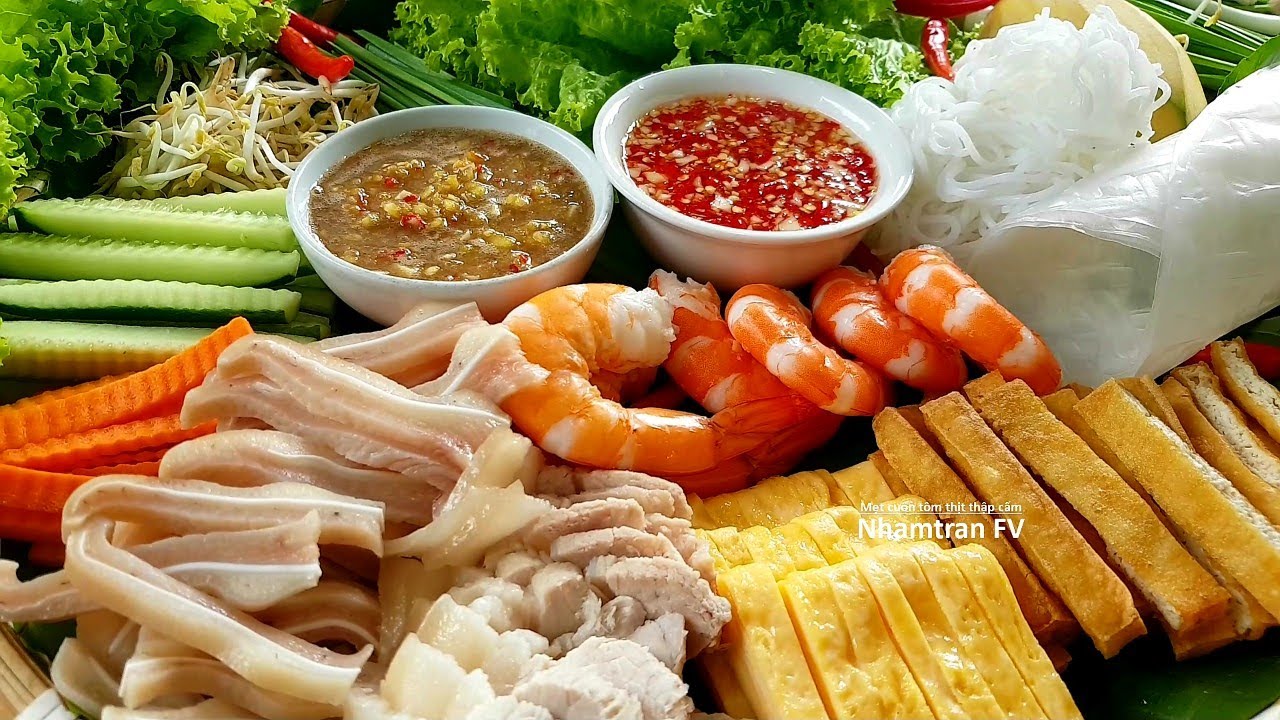 MẸT CUỐN TÔM THỊT THẬP CẨM dễ làm ngon mà không ngán cả nhà ai cũng thích |Nhamtran FV