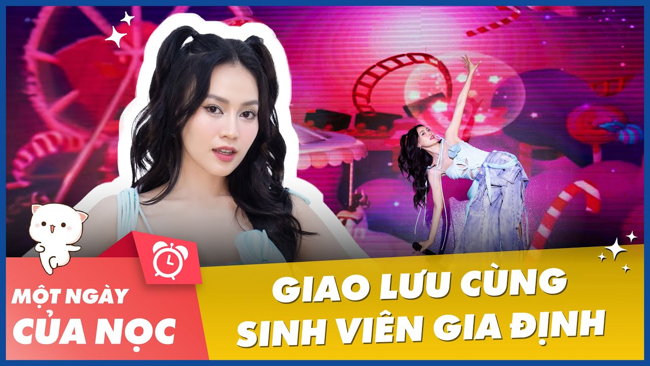 Giao lưu cùng Sinh viên Đại học Gia Định || Một ngày của Nọc Nọc