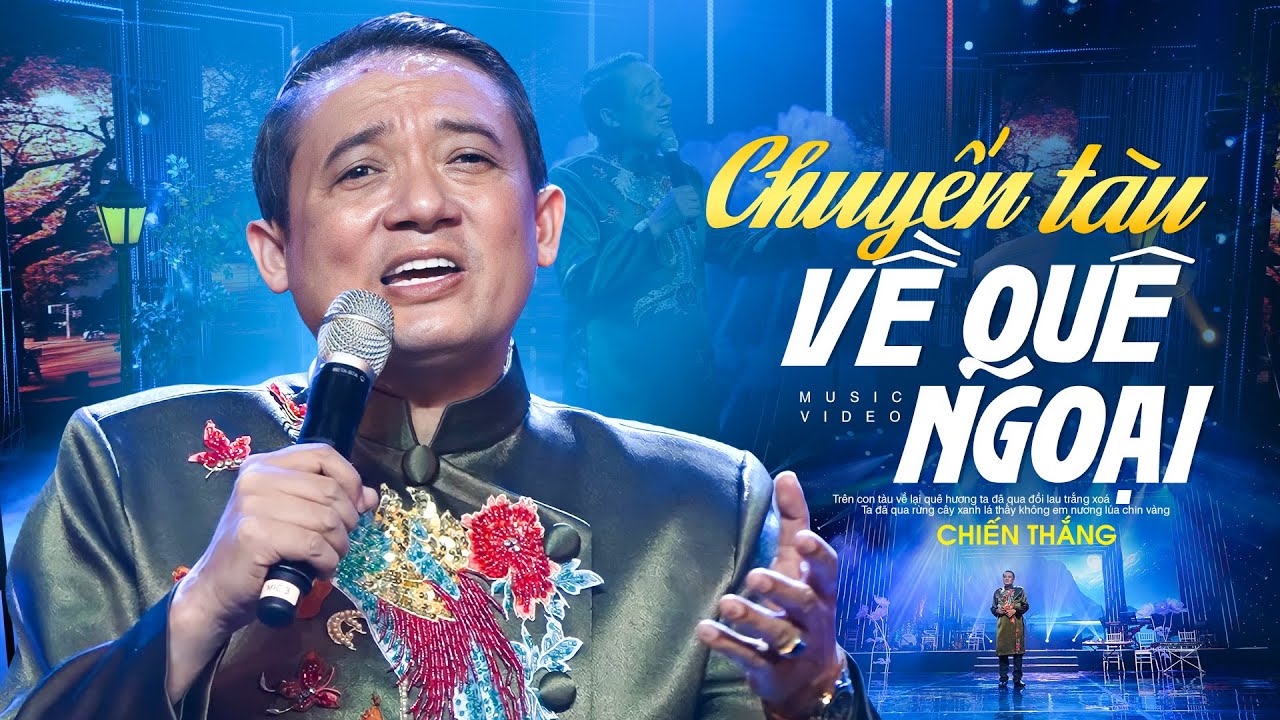 Chuyến Tàu Về Quê Ngoại - Chiến Thắng | Nhạc Vàng Hay Nhất 2024 | Tết Vạn Lộc 2024