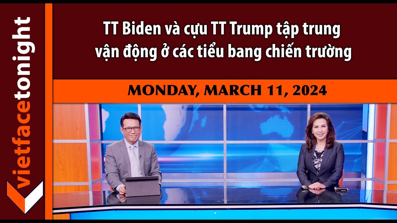 VF Tonight | TT Biden và cựu TT Trump tập trung vận động ở các tiểu bang chiến trường | 3/11/24