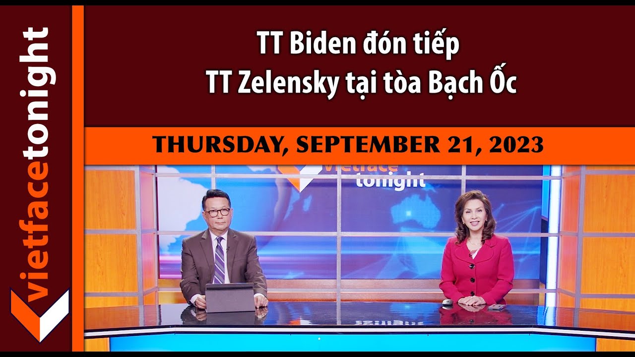 VF Tonight | TT Biden đón tiếp TT Zelensky tại tòa Bạch Ốc | 9/21/23