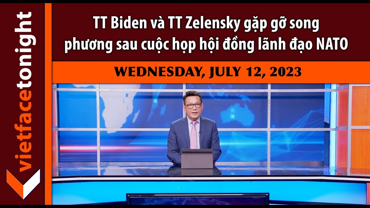 VF Tonight | TT Biden và TT Zelensky gặp gỡ song phương sau cuộc họp hội đồng lãnh đạo NATO |7/12/23