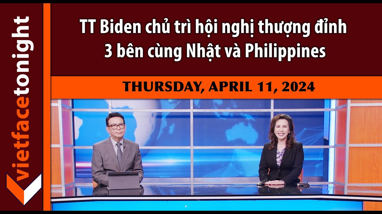 VF Tonight | TT Biden chủ trì hội nghị thượng đỉnh 3 bên cùng Nhật và Philippines | 4/11/24