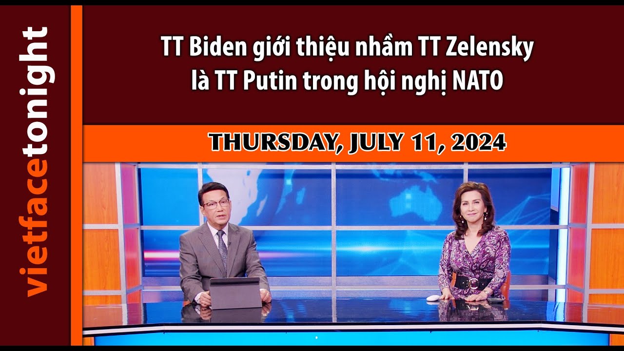 VF Tonight | TT Biden giới thiệu nhầm TT Zelensky là TT Putin trong hội nghị NATO | 07.11.24