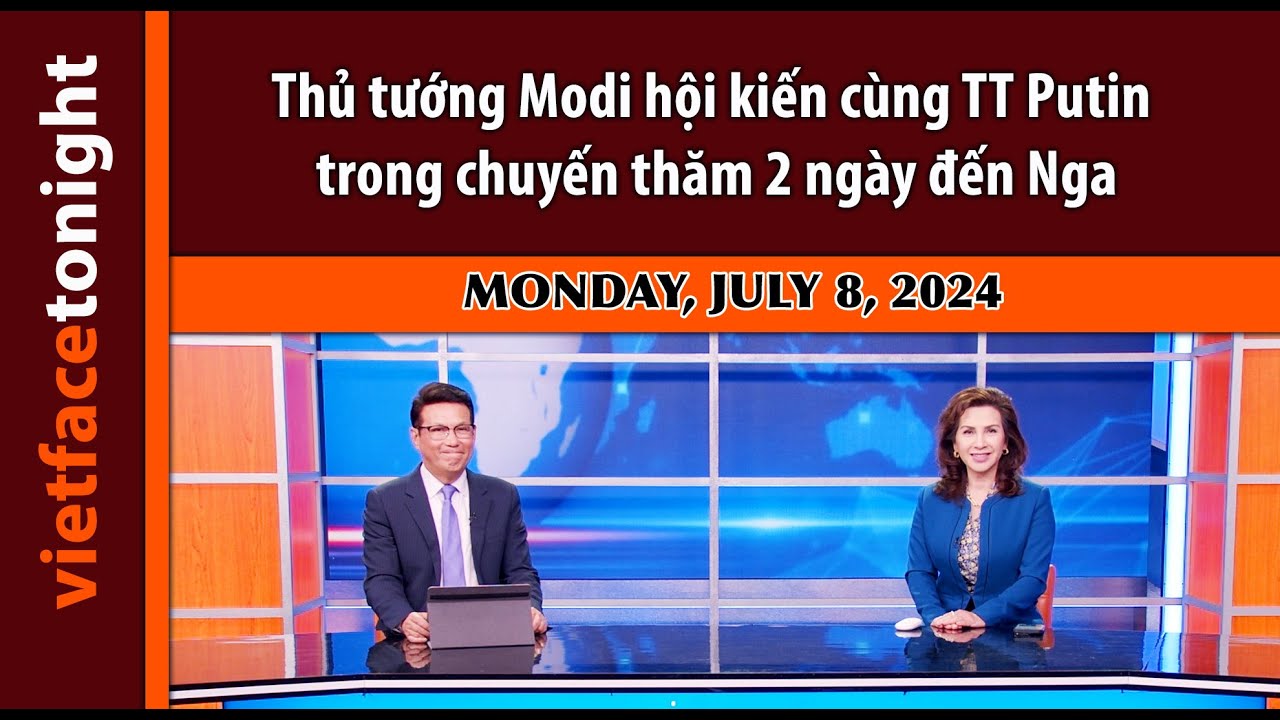 VF Tonight | Thủ tướng Modi hội kiến cùng TT Putin trong chuyến thăm 2 ngày đến Nga | 7/8/24