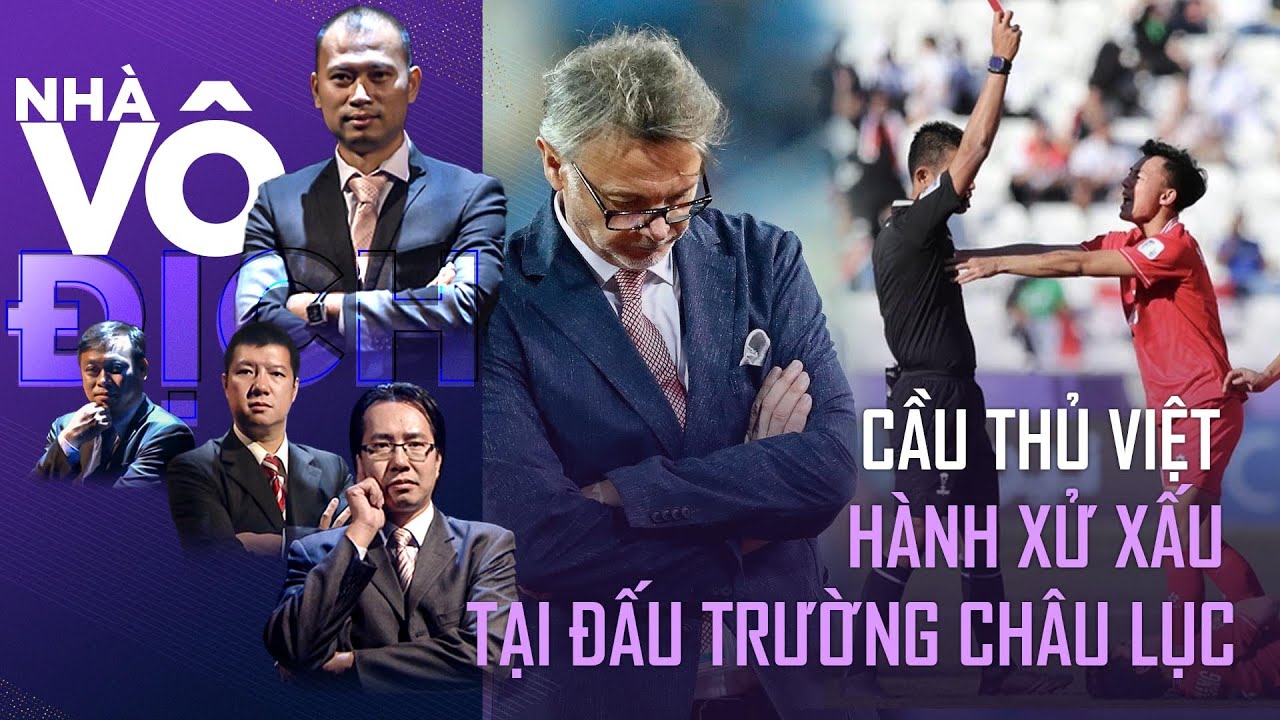 Các học trò của HLV Troussier nên xem lại cách hành xử tại đấu trường châu lục | Nhà Vô Địch