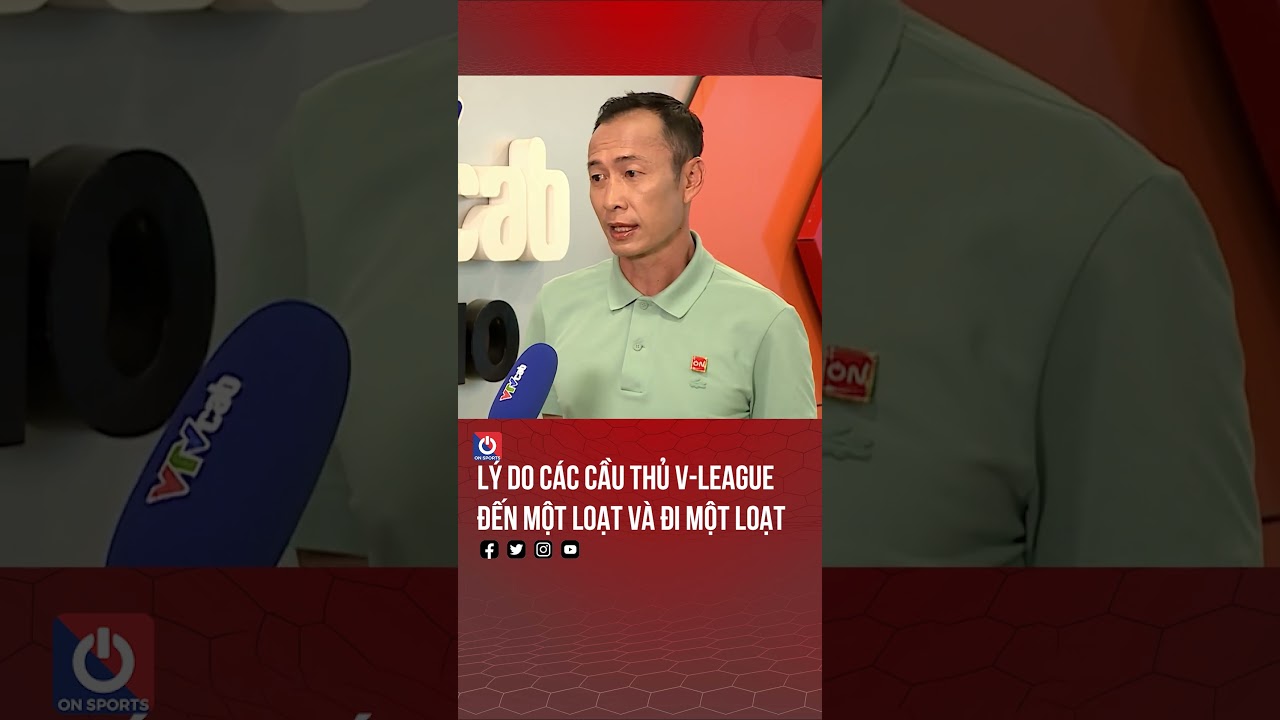 Lý do các cầu thủ V-League đến 1 loạt và đi 1 loạt