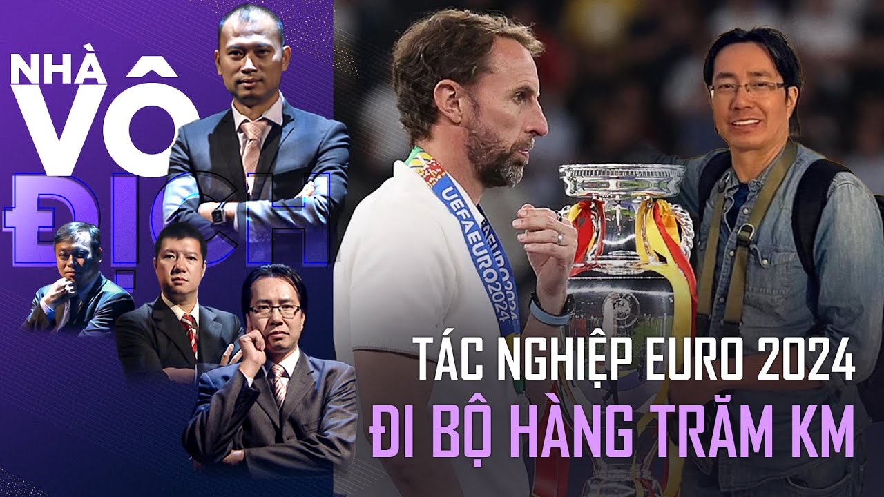 Trải nghiệm có một không hai của BLV Anh Ngọc và BLV Quang Tùng tại Euro 2024 | Nhà vô địch