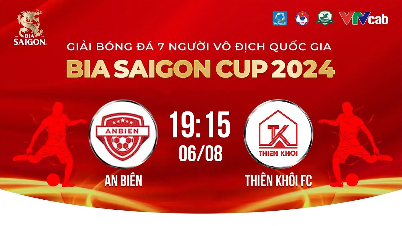 🔴Trực tiếp: An Biên - Thiên Khôi FC | Giải bóng đá 7 người VĐQG Bia Saigon Cup 2024 #VPLS5