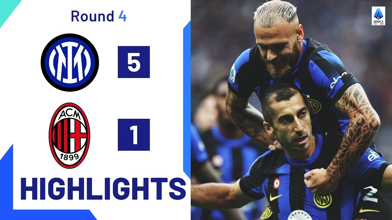 Highlights Inter Milan - AC Milan | Mãn nhãn 6 bàn, Derby huỷ diệt không tưởng