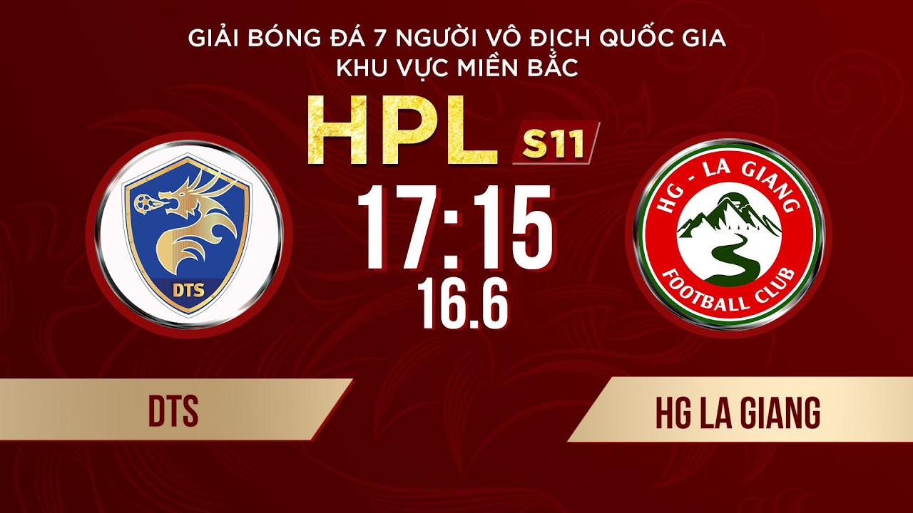 🔴Trực tiếp: DTS - HG LA GIANG | Giải bóng đá 7 người VĐQG Bia Saigon Cup 2024 #HPLS11