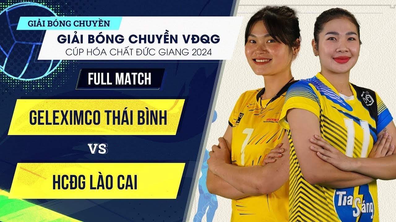 🔴Full HD | GELEXIMCO THÁI BÌNH vs HCĐG LÀO CAI | Giải bóng chuyền VĐQG 2023