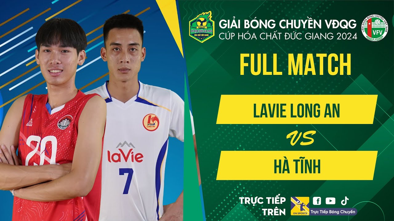 Full HD | Lavie Long An vs Hà Tĩnh | Bảng Nam - Giải bóng chuyền VĐQG cúp HCĐG 2024