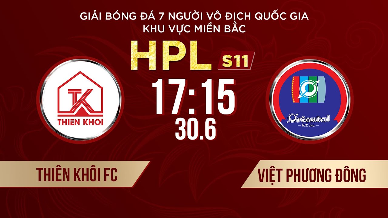 🔴Trực tiếp: Thiên Khôi - Việt Phương Đông | Giải bóng đá 7 người VĐQG Bia Saigon Cup 2024 #HPLS11