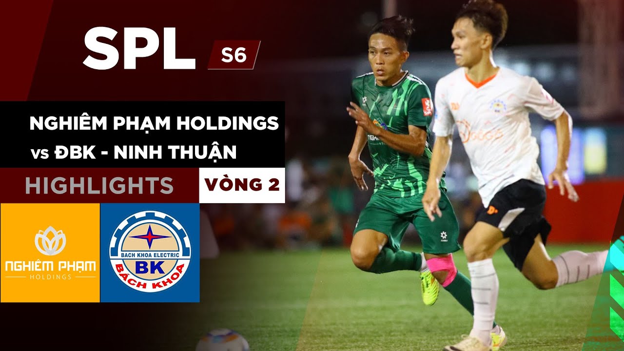 Highlights NGHIÊM PHẠM HOLDINGS vs ĐIỆN BÁCH KHOA NINH THUẬN | Chia điểm trong 2p kịch tính #SPLS6