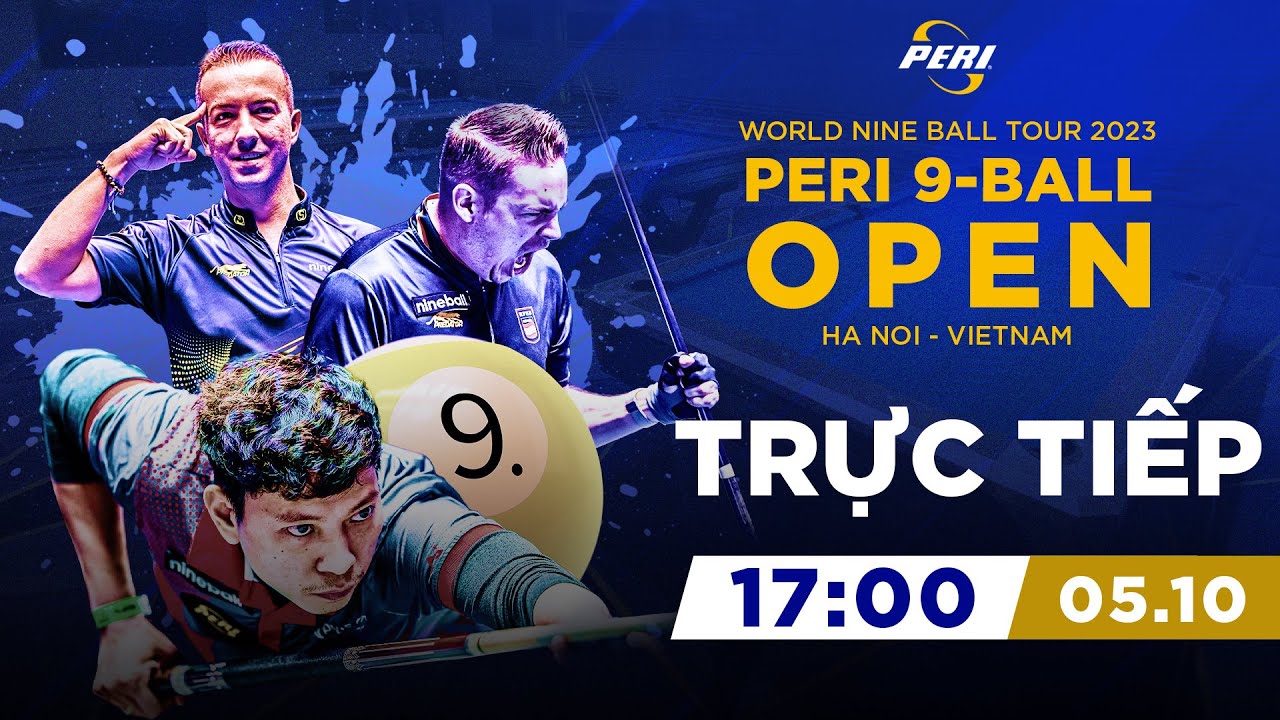 🔴Trực tiếp: ĐỖ THẾ KIÊN vs JAMES ARANAS | Giải billiards Peri 9-Ball Open 2023 | Ngày 1