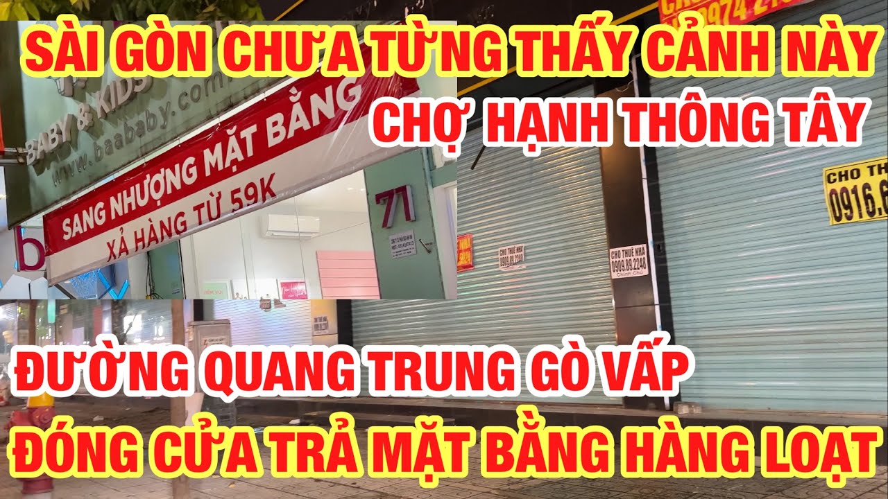 SÀI GÒN TRẢI QUA KHÓ KHĂN CHƯA TỪNG CÓ ĐÓNG CỬA NHIỀU CỬA HÀNG