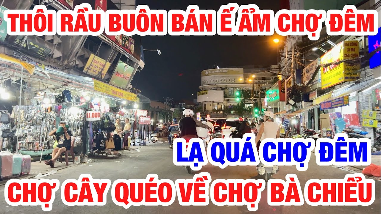 Ế ẨM BÀ CON TIỂU THƯƠNG GỒNG BUÔN BÁN QUA NGÀY CHỢ CÂY QUÉO VỀ CHỢ BÀ CHIỂU