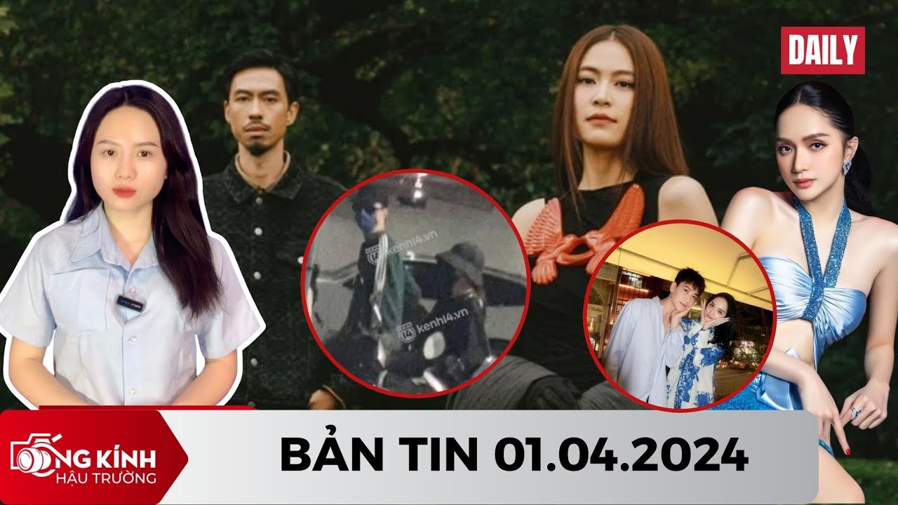 TỐI 01.04 - Nghi vấn Hoàng Thùy Linh và Đen Vâu có tin vui?, Hương Giang để lộ tình trạng yêu đương