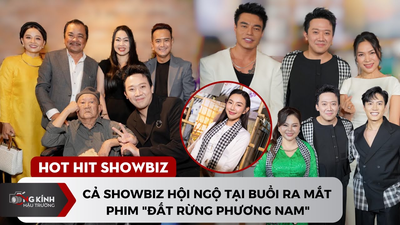 Cả showbiz hội ngộ tại buổi ra mắt phim "Đất Rừng Phương Nam"