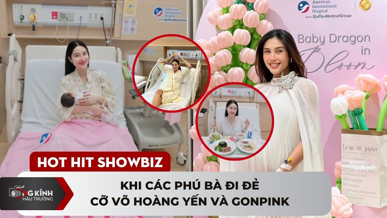 Khi các phú bà đi đẻ: cỡ Võ Hoàng Yến và Gonpink |TCD