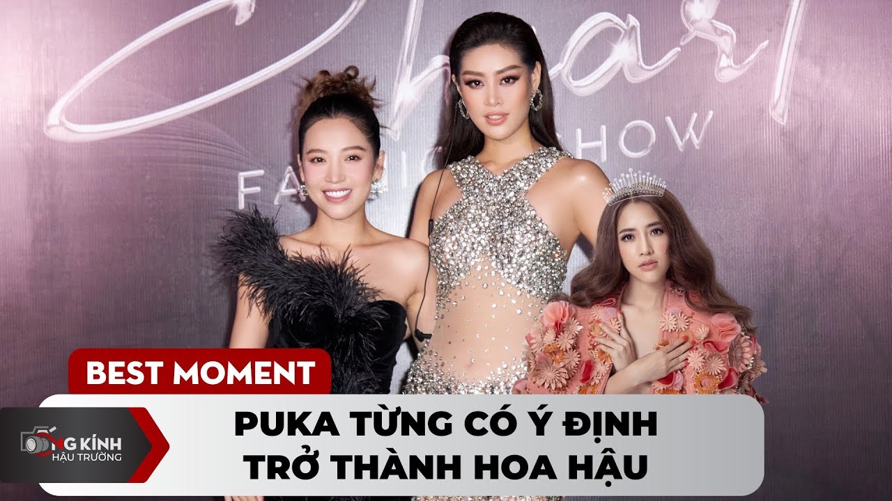 Puka từng có ý định trở thành hoa hậu