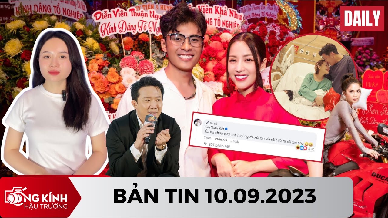 TỐI 10.09 - Gin Tuấn Kiệt bị xúi xin vía quý tử của Nhã Phương, Ngọc Trinh hot trở lại vì gặp nạn