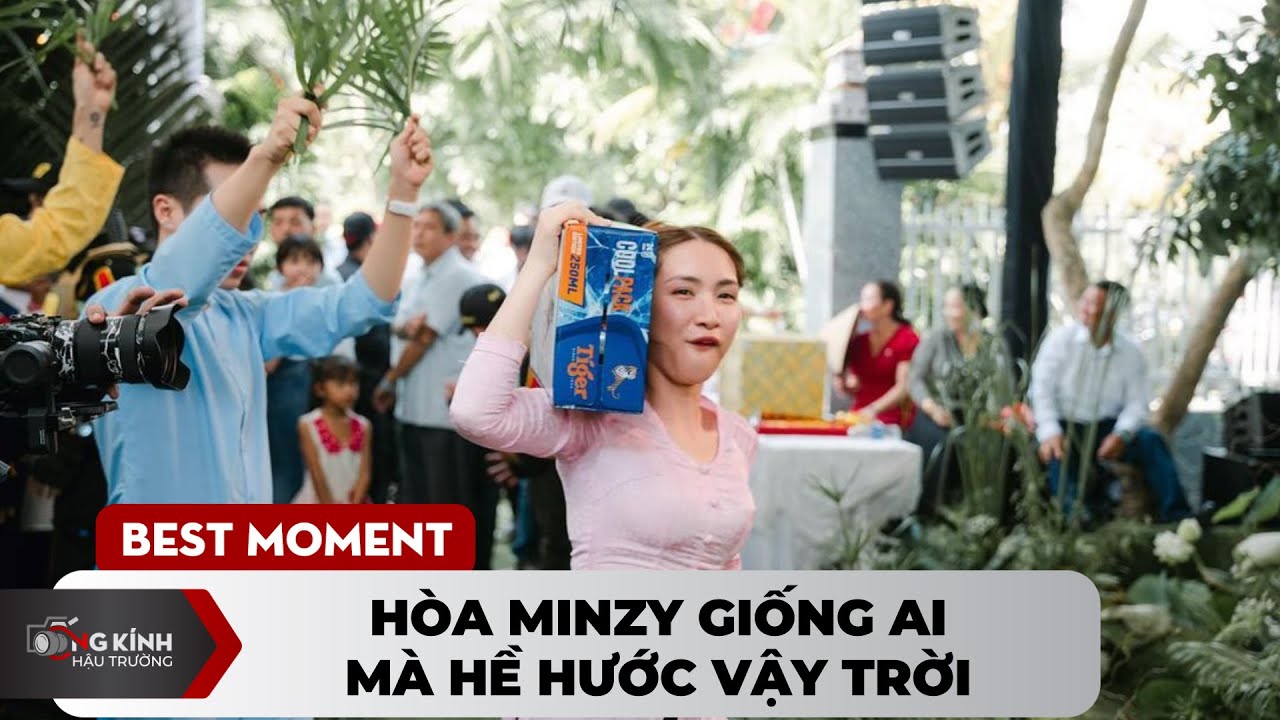 Hòa Minzy giống ai mà hề hước vậy trời