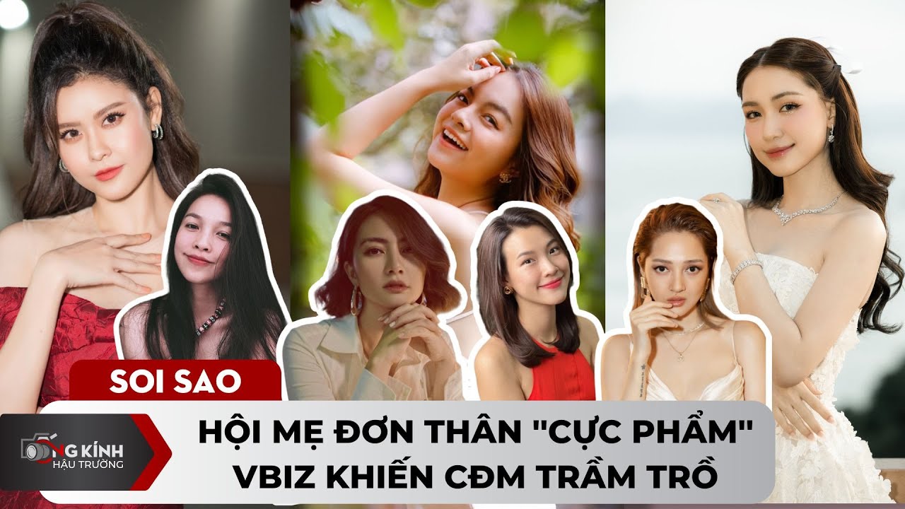 Hội mẹ đơn thân ''cực phẩm'' làng Vbiz khiến CĐM trầm trồ |TCD