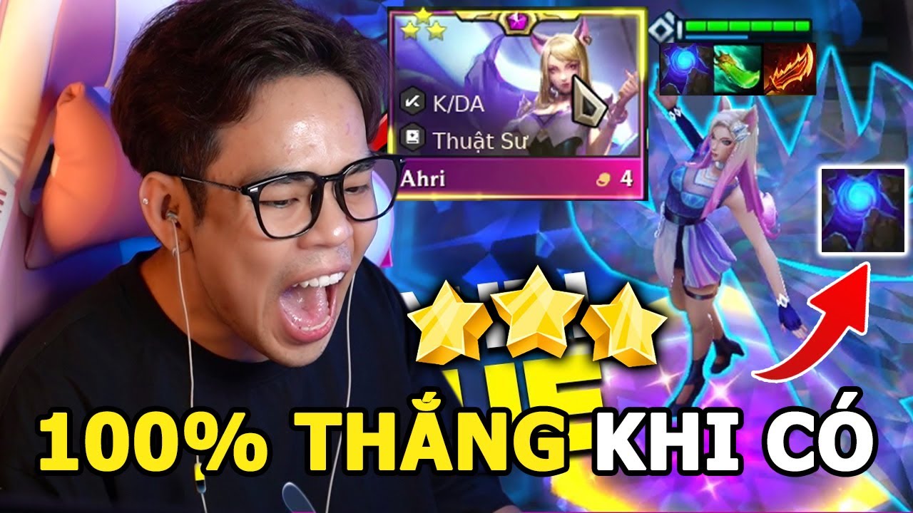 (Newbie TFT #14) Ahri 3 sao, 7 Thuật Sư mạnh như thế nào?