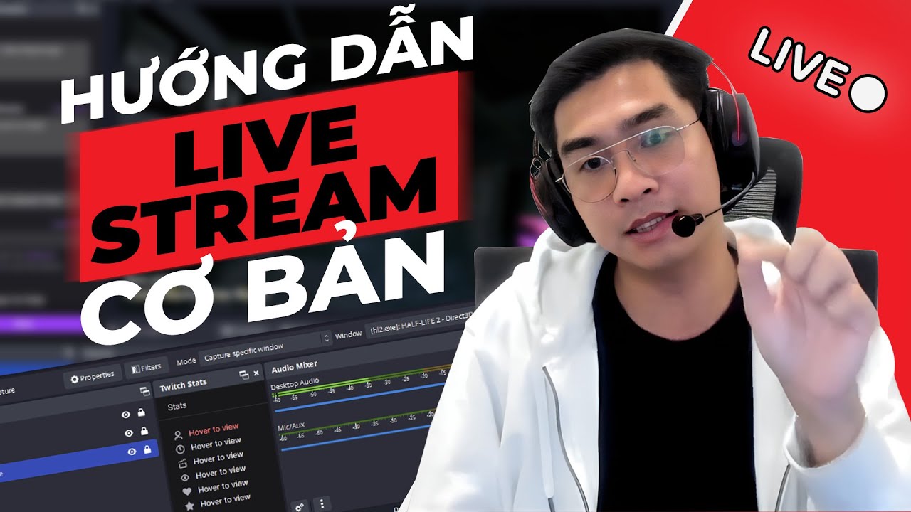 Hướng dẫn Livestream cơ bản | 5 Chủ Đề Nội Dung có thể bắt đầu ngay